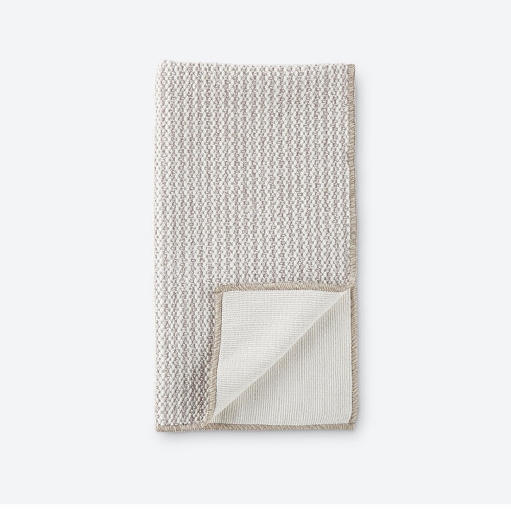 Norwex Kitchen Towel and Kitchen Cloth Set of 2 Heathered Oatmeal NWT - Picture 4 of 11
